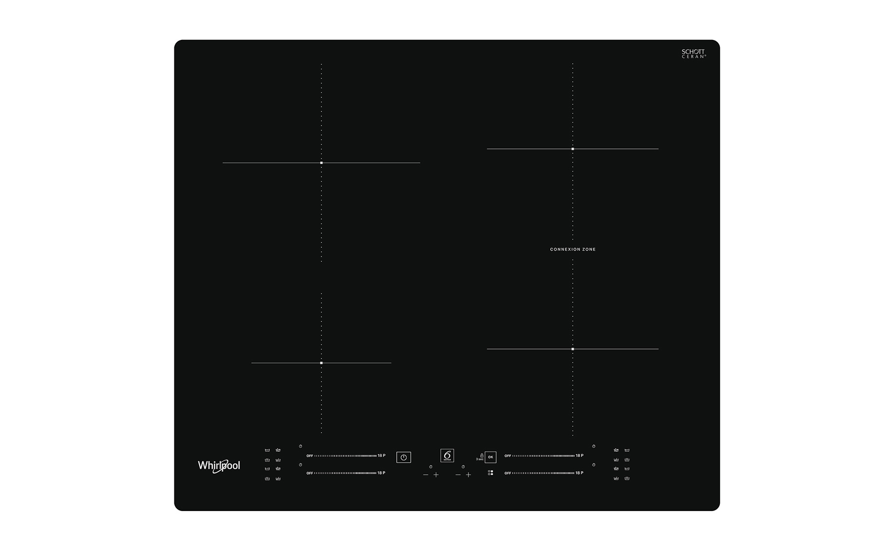 Whirlpool WB S2560 NE ugradbena ploča