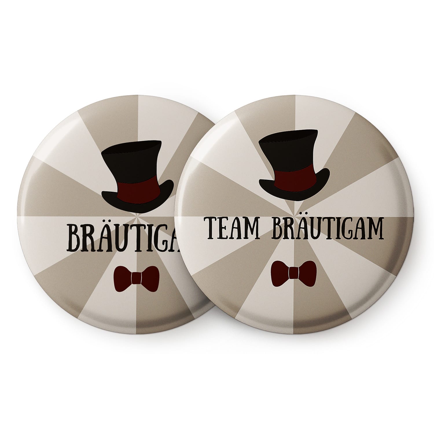 Spielehelden Značke šešir II Zbogom u slobodu 12 znački 5,6 cm ekstra velike Djevojčinski oproštajni dar do slobode