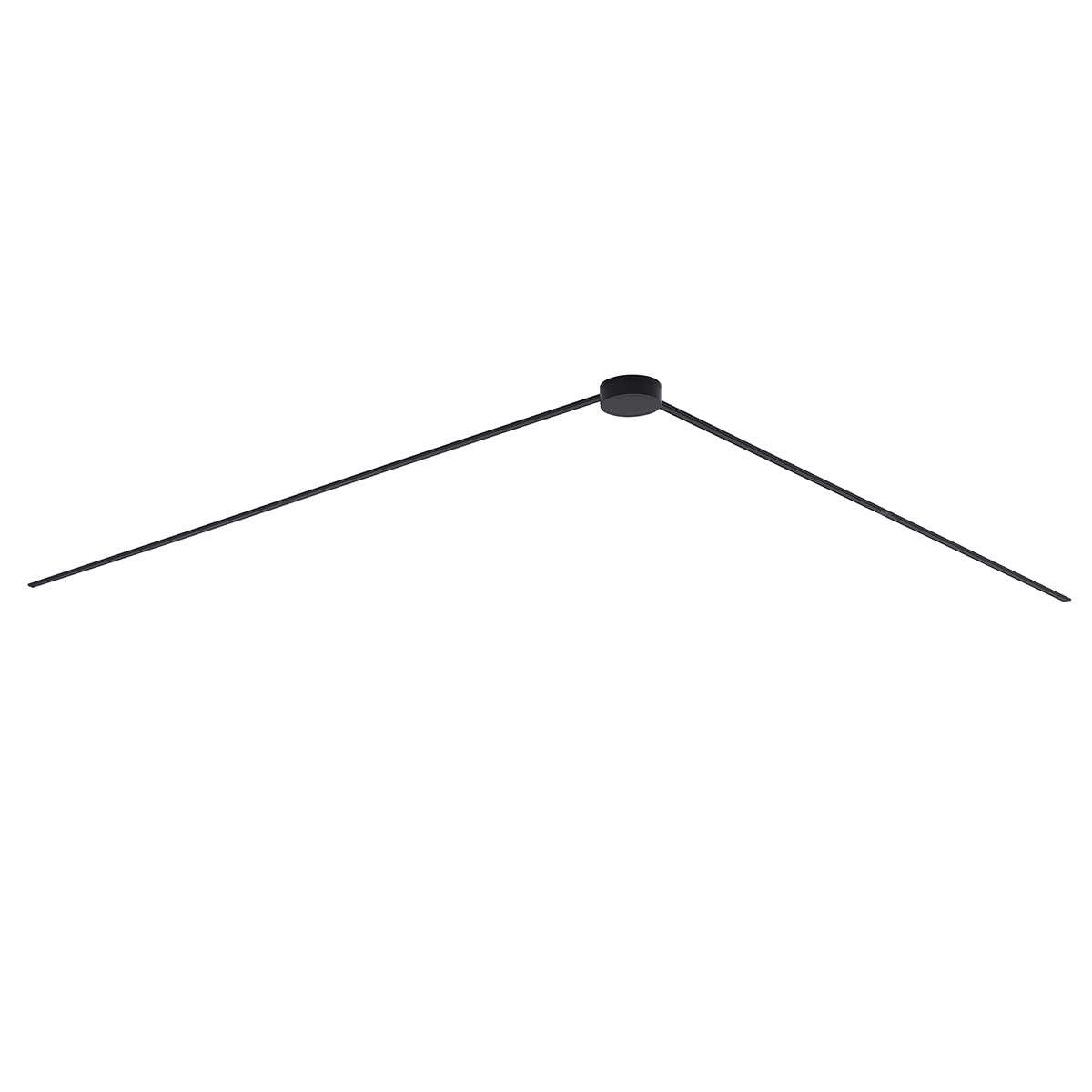 Moderni sustav tračnica za rasvjetu crni 1-fazni 400 cm s okruglim napajanjem - Magnetic