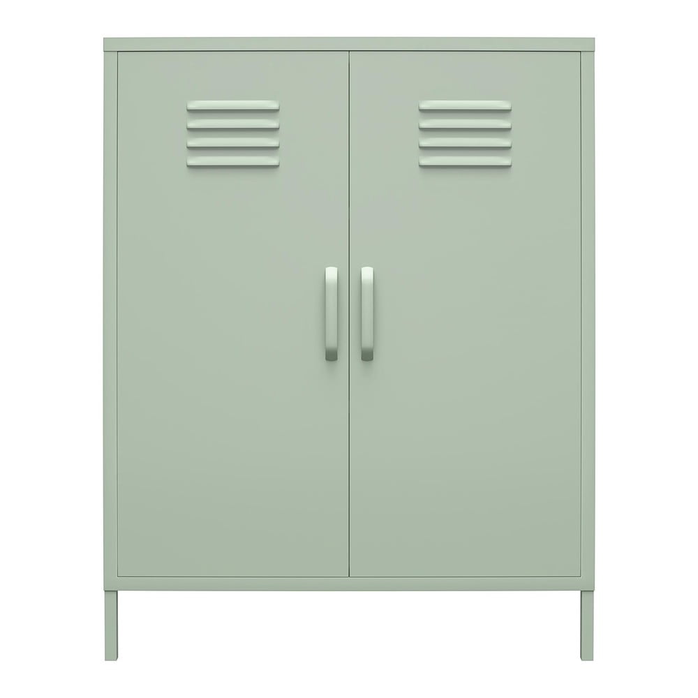 Zeleni metalni ormarić 40x102x80 cm Mission District – Støraa