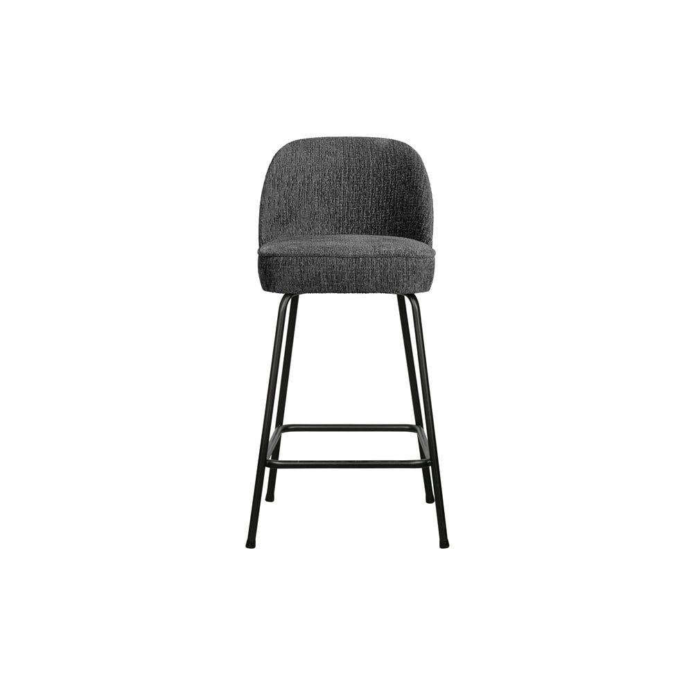 Svijetlo plava baršunasta barska stolica (visine sjedala 64 cm) Vogue – WOOOD