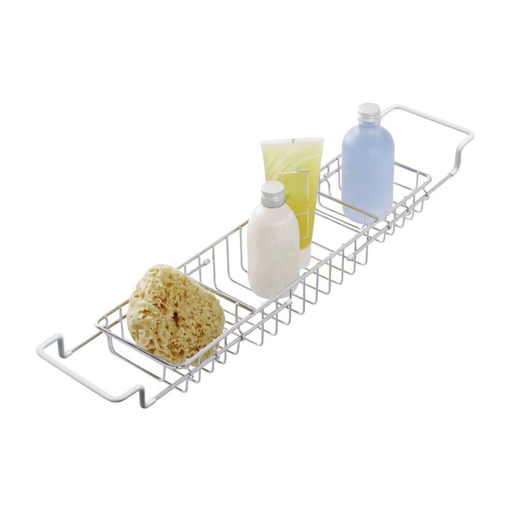 Kupaonski organizator za kadu od nehrđajućeg čelika Wenko Bringing, dužina 58,5 cm