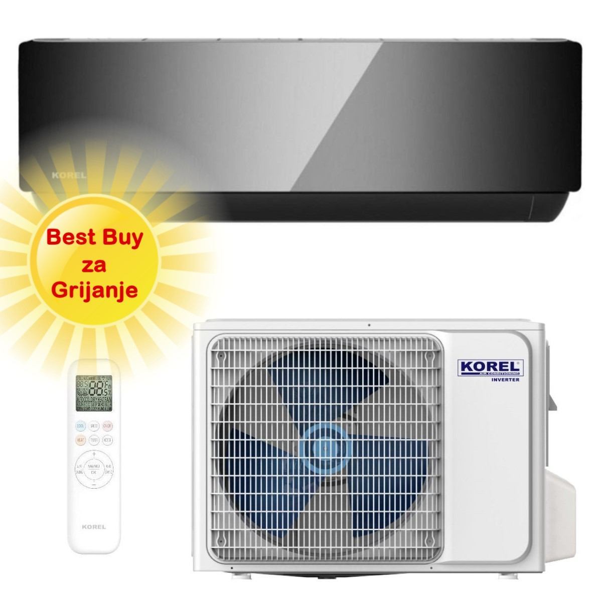 Korel Klima Uređaj 5,3Kw Ksajp-18Dceg