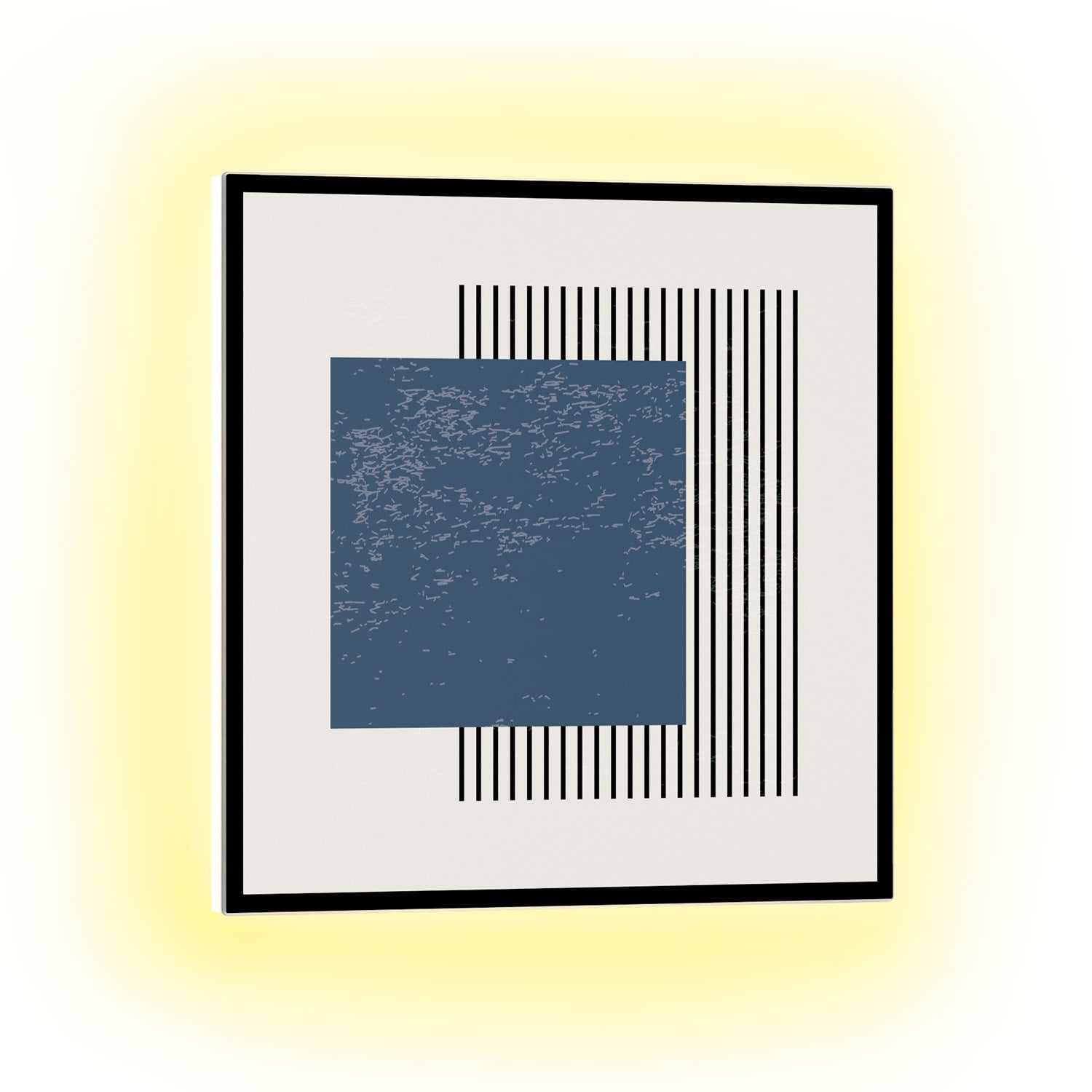 Klarstein Mojave 500 pametni grijač 2 u 1 infracrveni konvektor 60x60cm 500W RGB rasvjeta