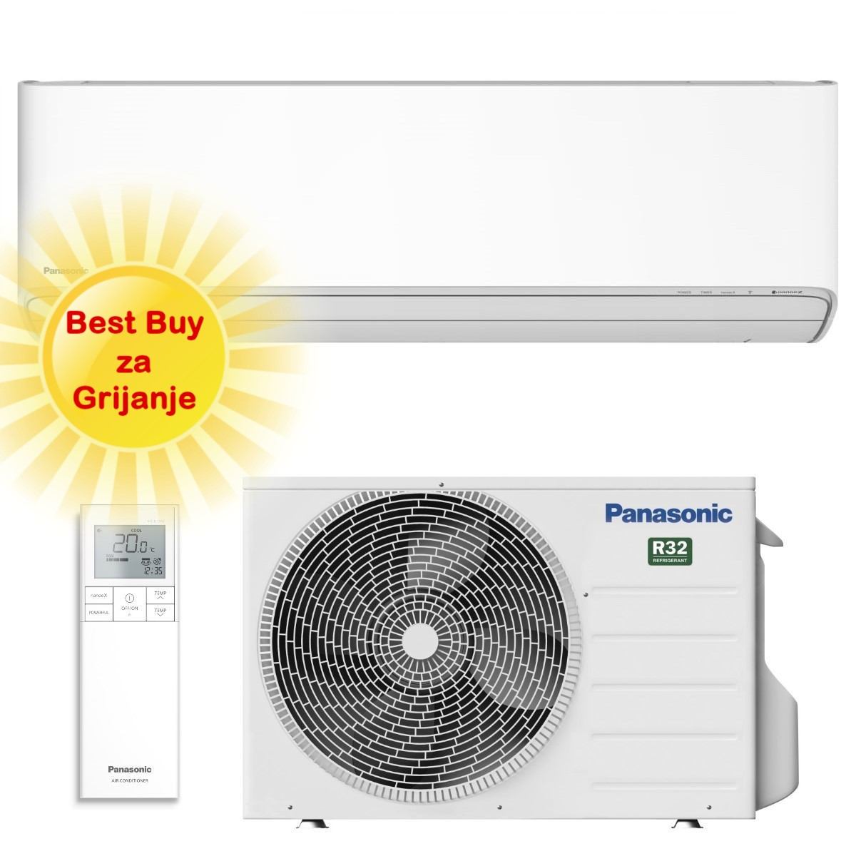 Panasonic Klima Uređaj 2,5Kw Kit-Z25Cke