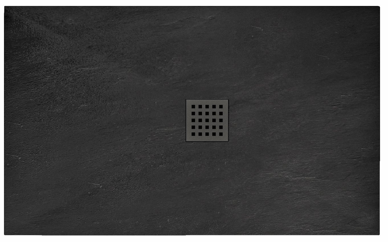 Tuš kada Black Rock 90x120