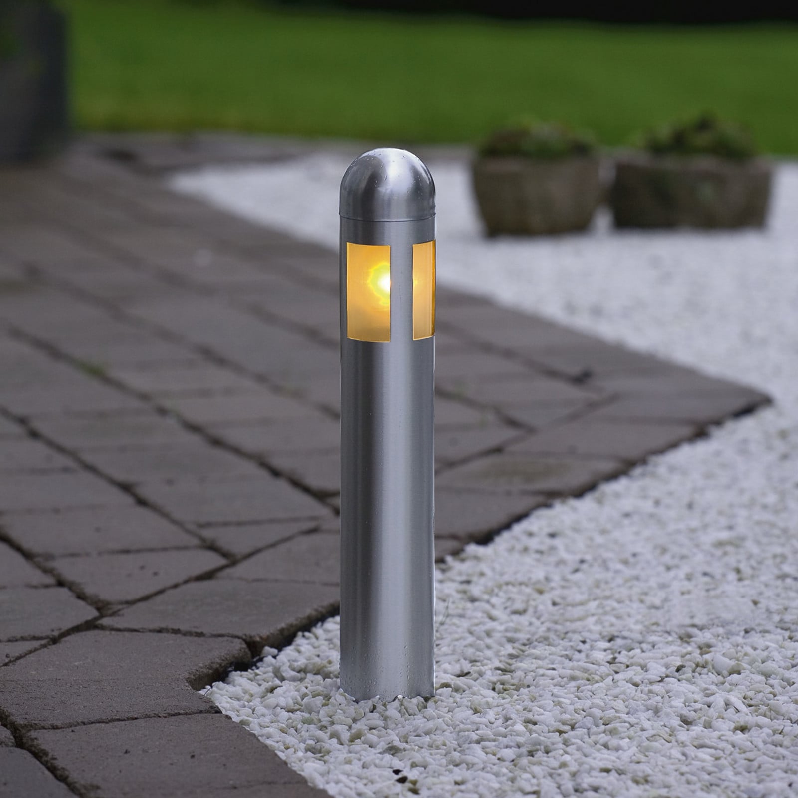 Set od 3 Amalfi LED bazna svjetla s uzemljenim šiljkom