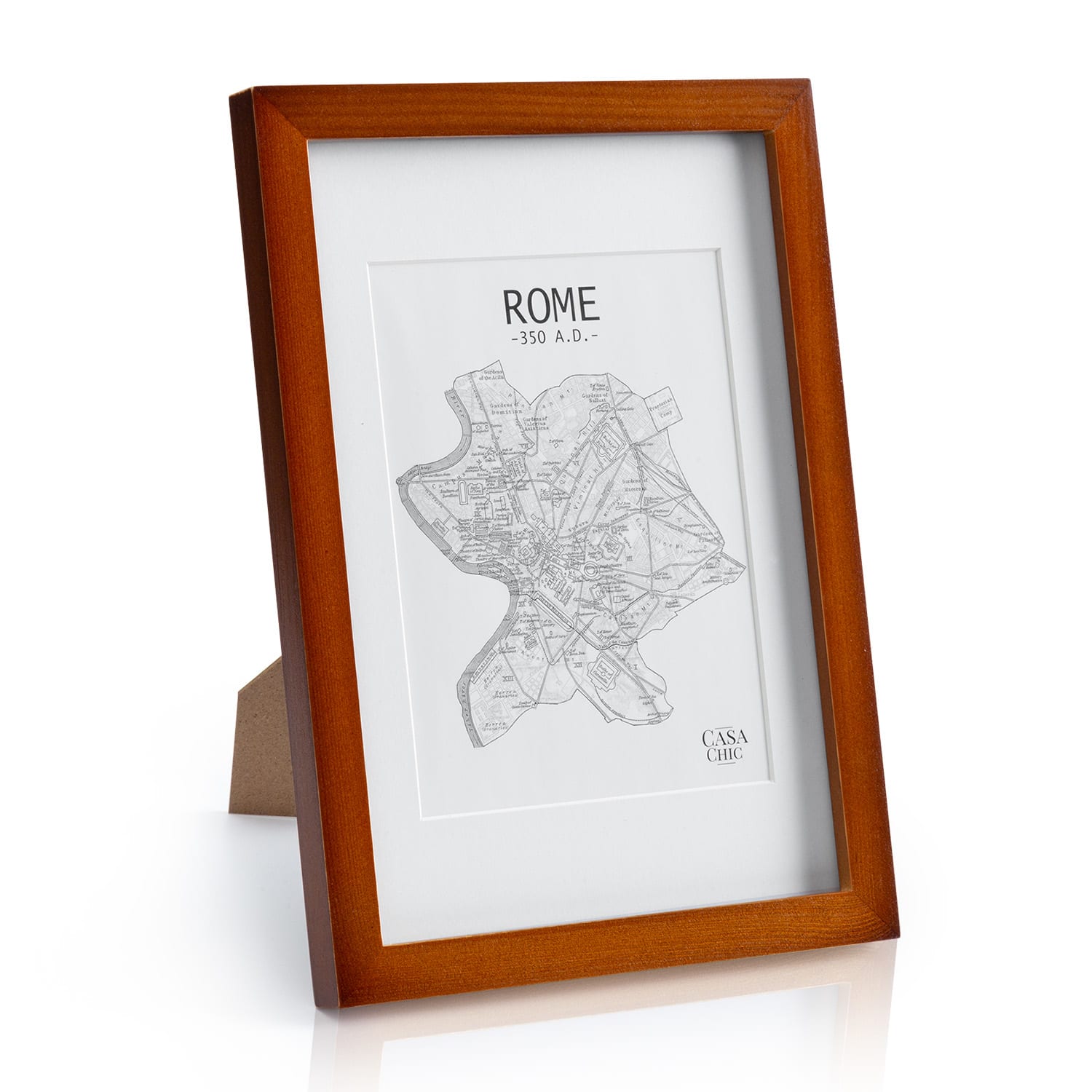 Casa Chic Kenton, okvir za slike, pravokutni, A4, nosač, staklo