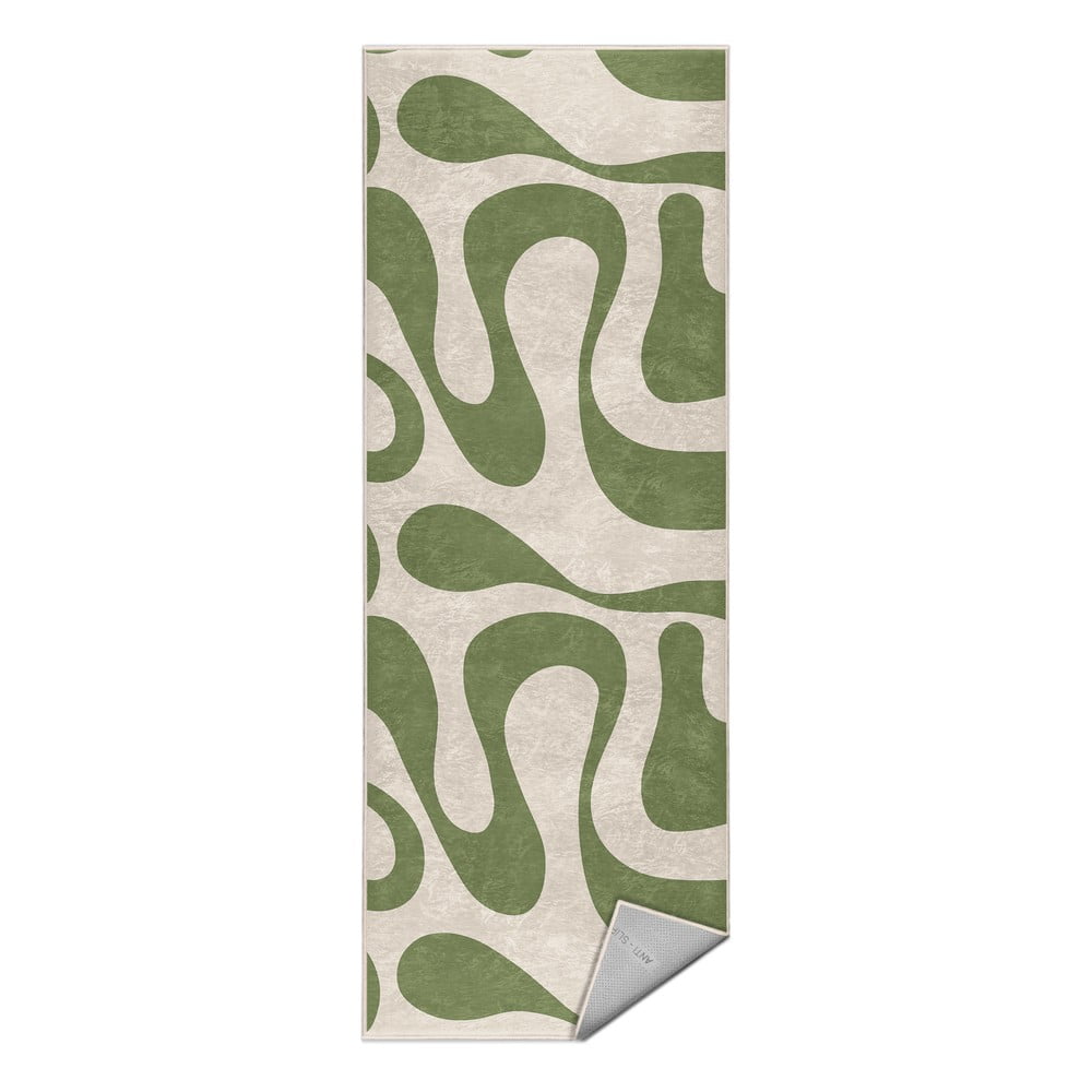 Zelena periva staza 60x230 cm Matcha Latte – Mila Home