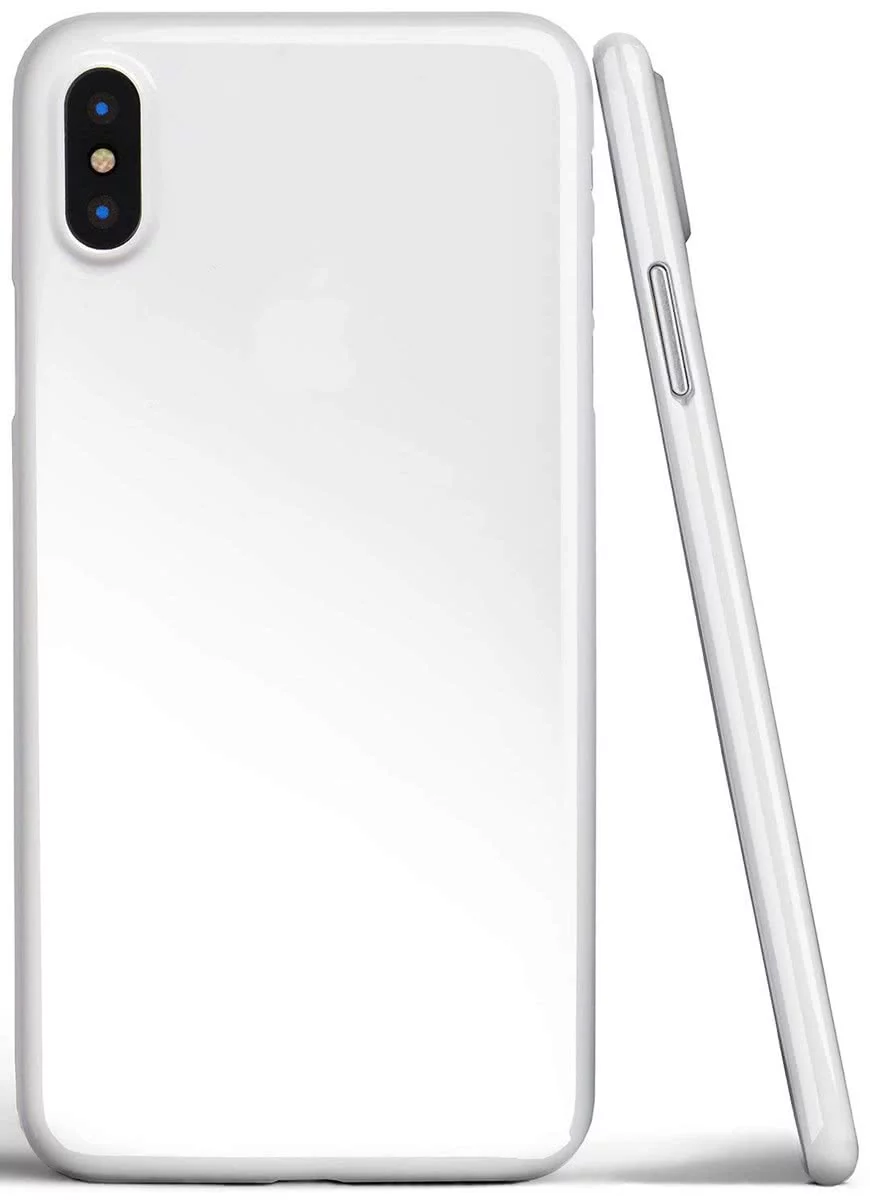 Maska SHIELD Thin Apple iPhone X/XS Case, Solid White