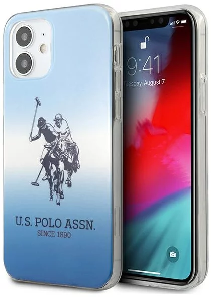 Maska US Polo USHCP12SPCDGBL iPhone 12 mini 5,4" blue Gradient Collection (USHCP12SPCDGBL)