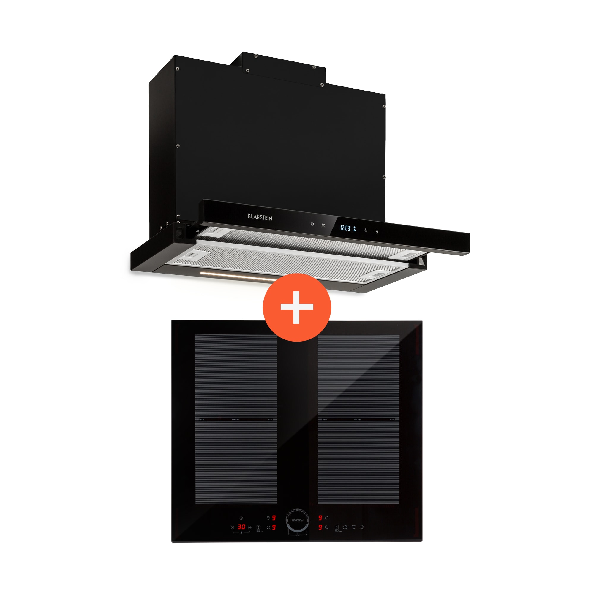 Klarstein Gourmet duo, napa i indukcijska ploča, moćan i moderan