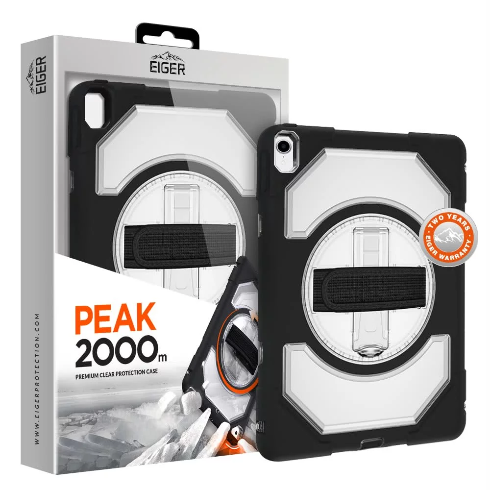 Maska Eiger Peak 2000m Case for Apple iPad Pro 11 (2018) in Black/Clear (EGPE00102)