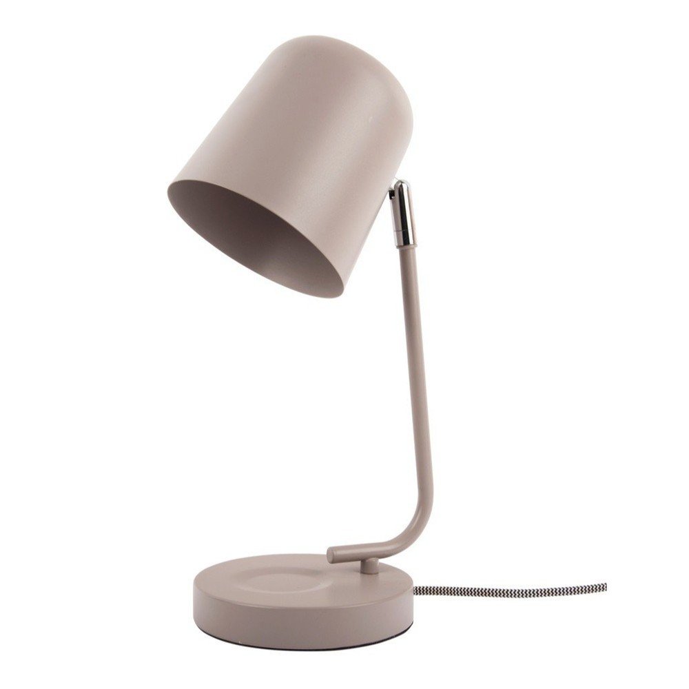Siva stolna lampa (visina 38,5 cm) Encantar  – Leitmotiv
