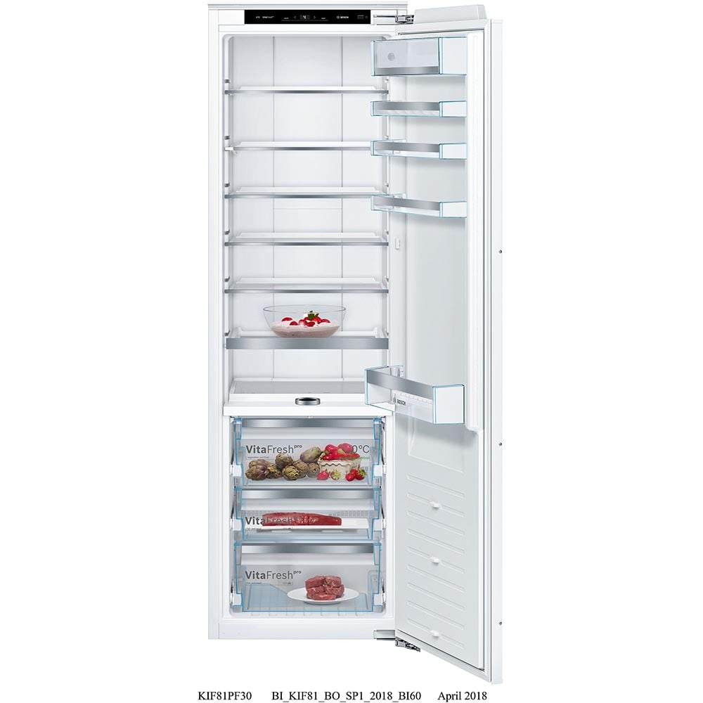 Bosch ugradbeni kombinirani hladnjak KIF81PFE0