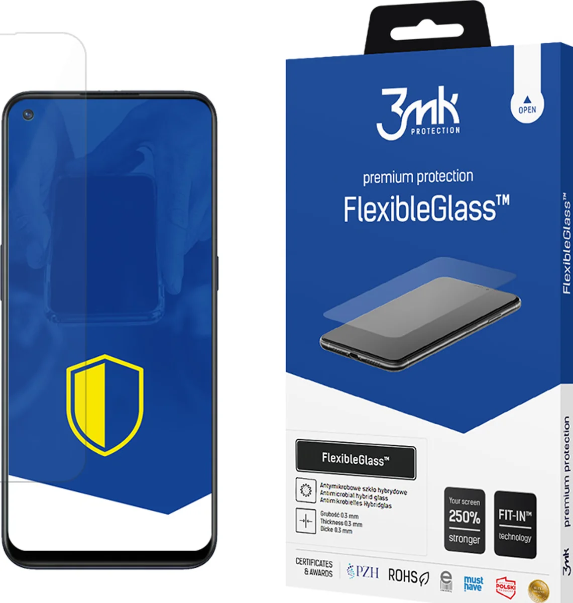 Zaštitno staklo 3MK FlexibleGlass OnePlus Nord N10 5G Hybrid Glass (5903108333023)