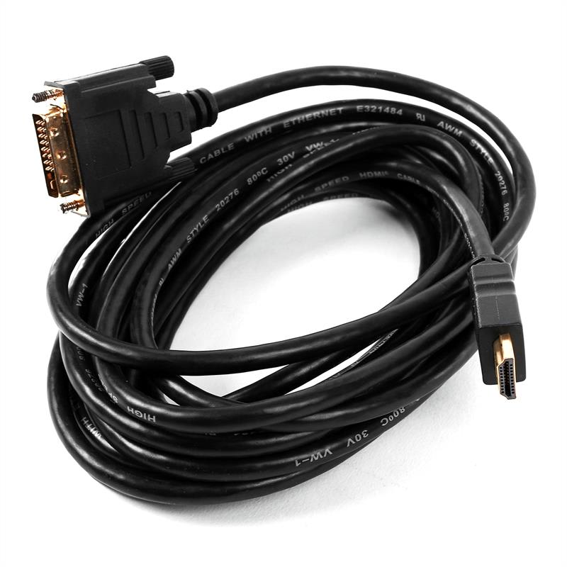 FrontStage video kabel DVI na HDMI 5m