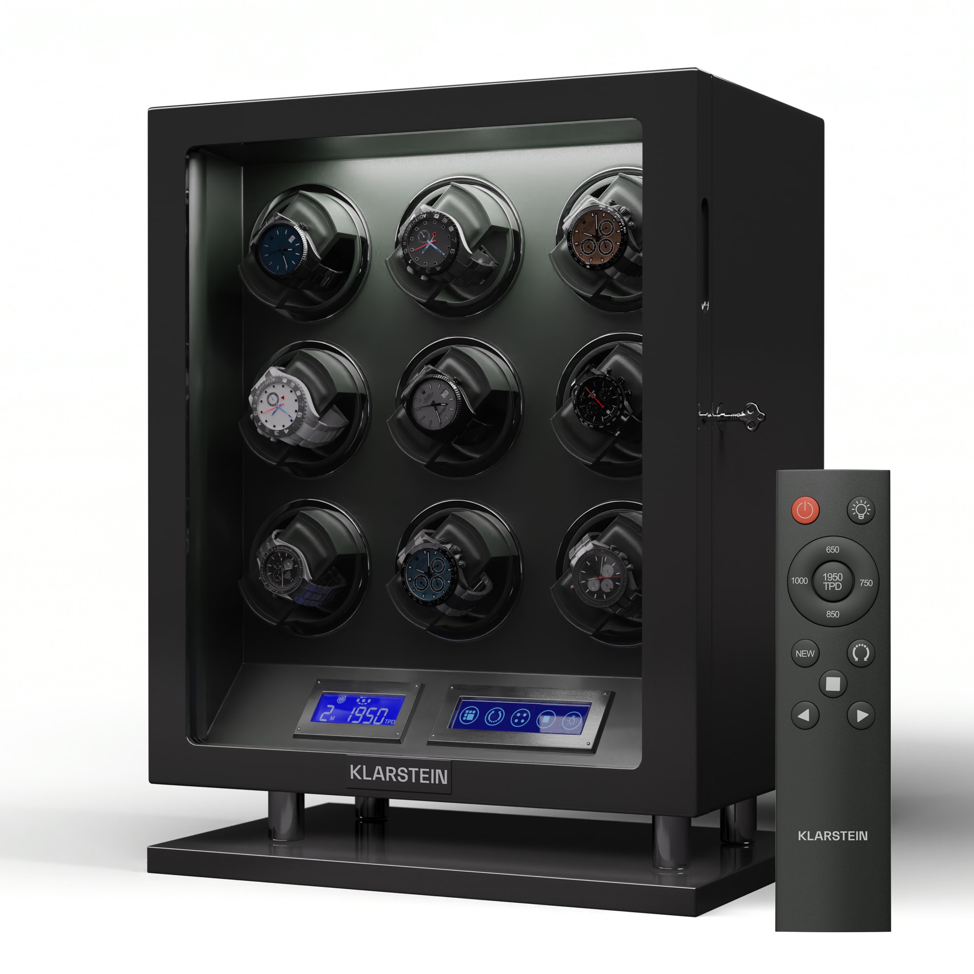 Klarstein Verdon 9, navijač, za 9 satova, 3 moda, 5 brzina, LED, daljinski upravljač