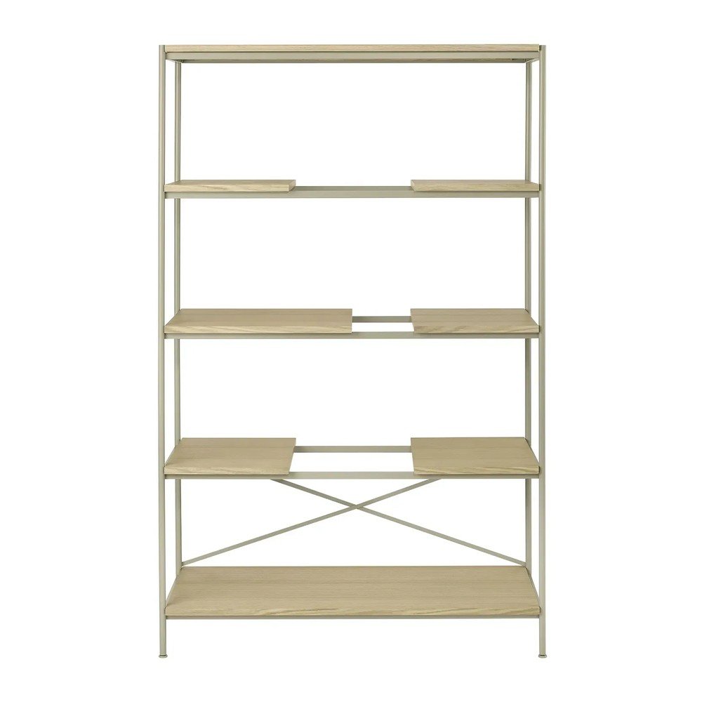 Regal u dekoru hrasta u prirodnoj boji 105x170x40 cm Sukoya – Blomus