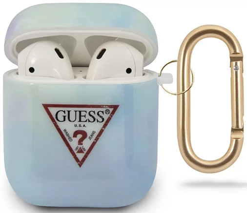 Maska Guess GUACA2TPUMCGC02 AirPods cover blue Tie & Dye Collection (GUACA2TPUMCGC02)
