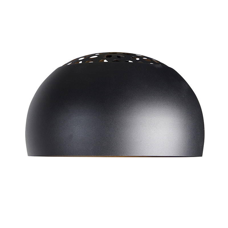 Sjenilo za lukastu lampu XXL crno