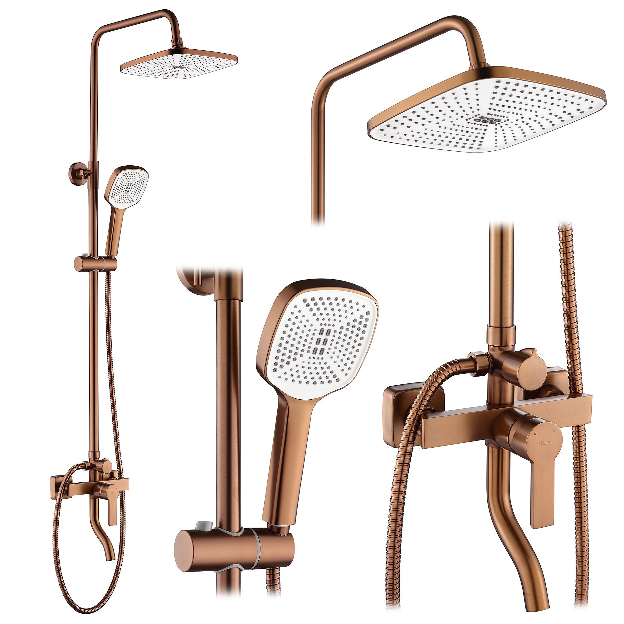 Tuš set MY2021-77C REA ARGUS COPPER BRUSH