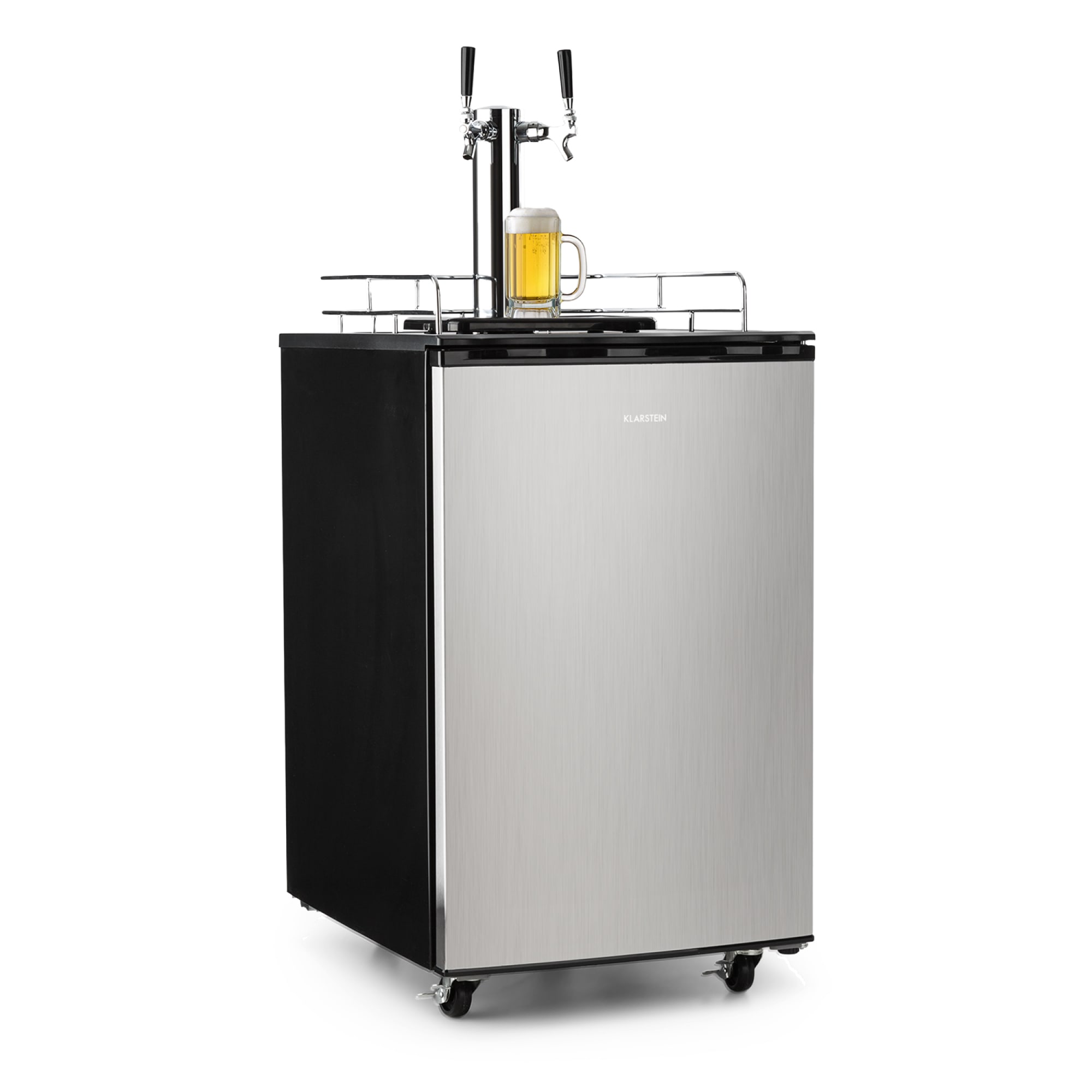 Klarstein Big Spender Double, hladnjak za bačve, točionik, bačve do 50 L