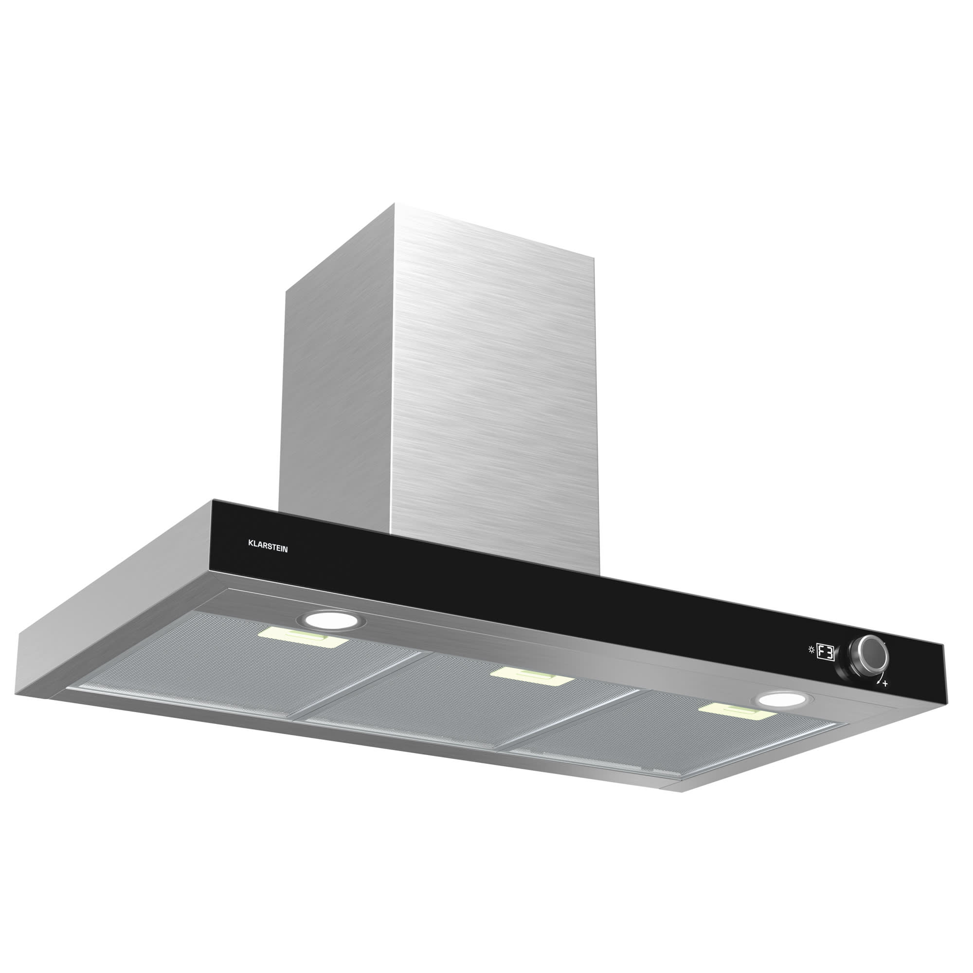 Klarstein AirNova napa, recirkulacija i odvod zraka, energetska učinkovitost A++, 110 W, 620 m3/h