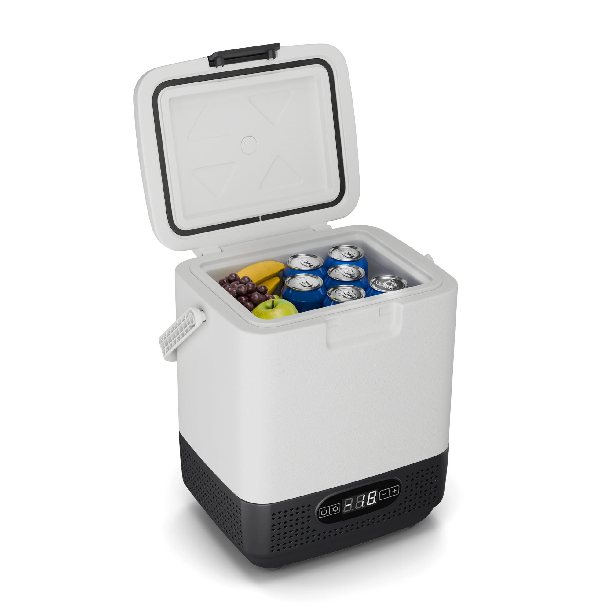 Klarstein SwiftFrost 12L rashladna kutija, 12V/230V, do -20 °C, kompresor, 2 razine snage, LED zaslon