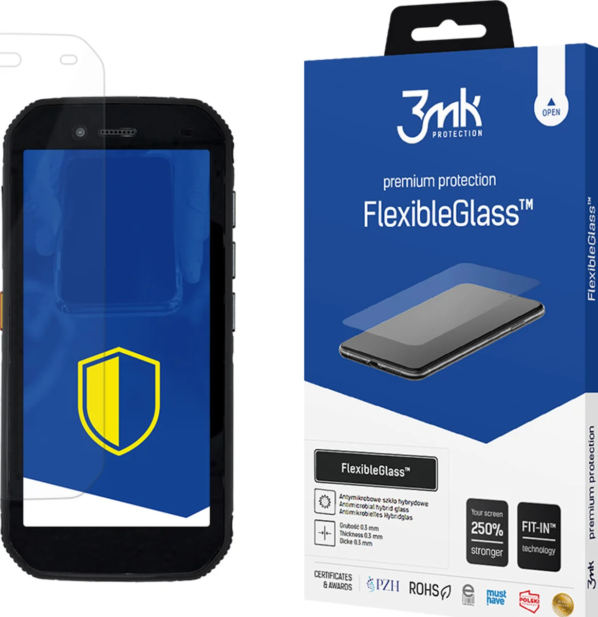 Zaštitno staklo 3MK FlexibleGlass CAT S42 Hybrid Glass (5903108298407)
