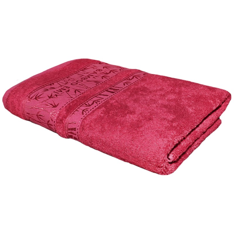 Ručnik bambus bordo 70 x 140 cm EMI