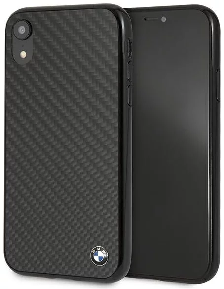 Maska BMW - Apple iPhone XR Siganture-Carbon Hardcover - Black (BMHCI61MBC)