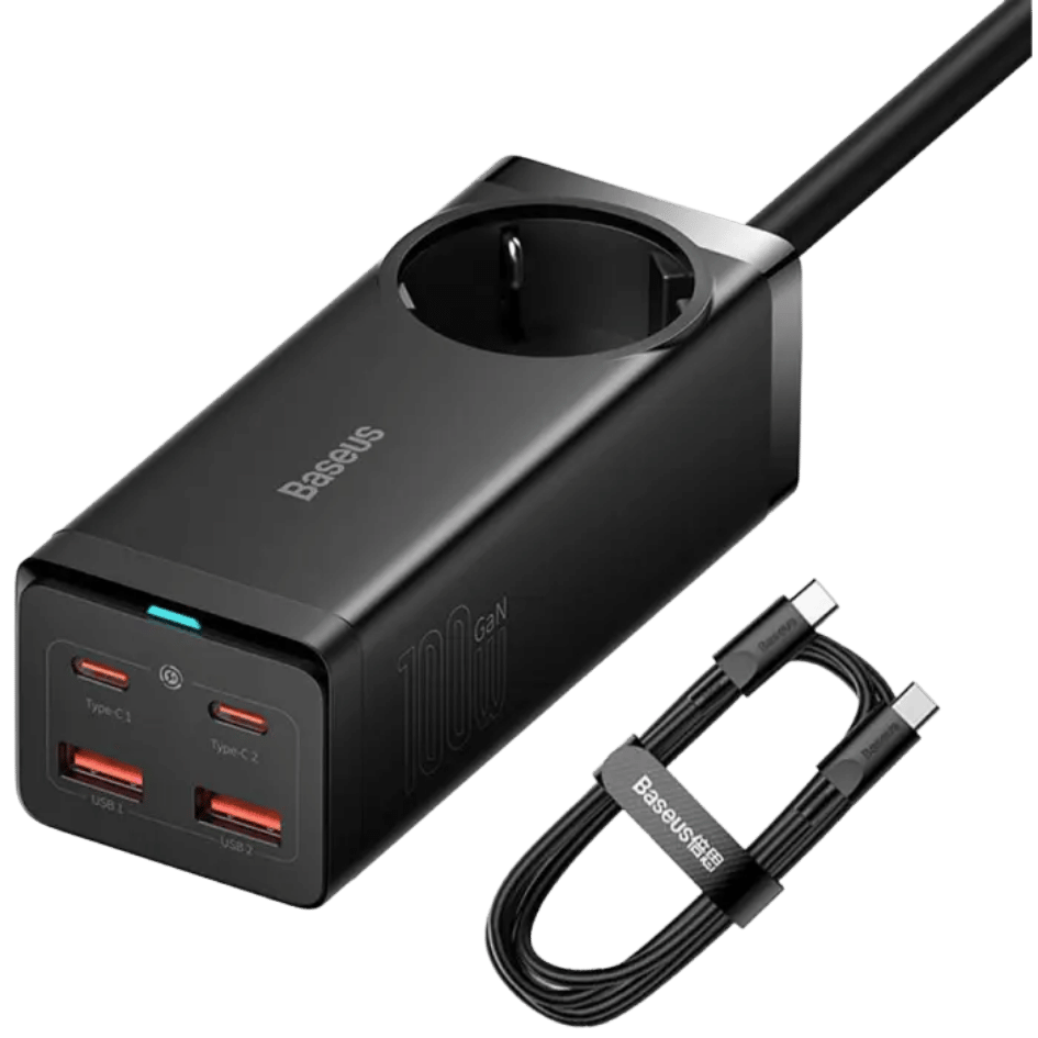 Brzi punjač za sve uređaje - Baseus Pro Desk 100W