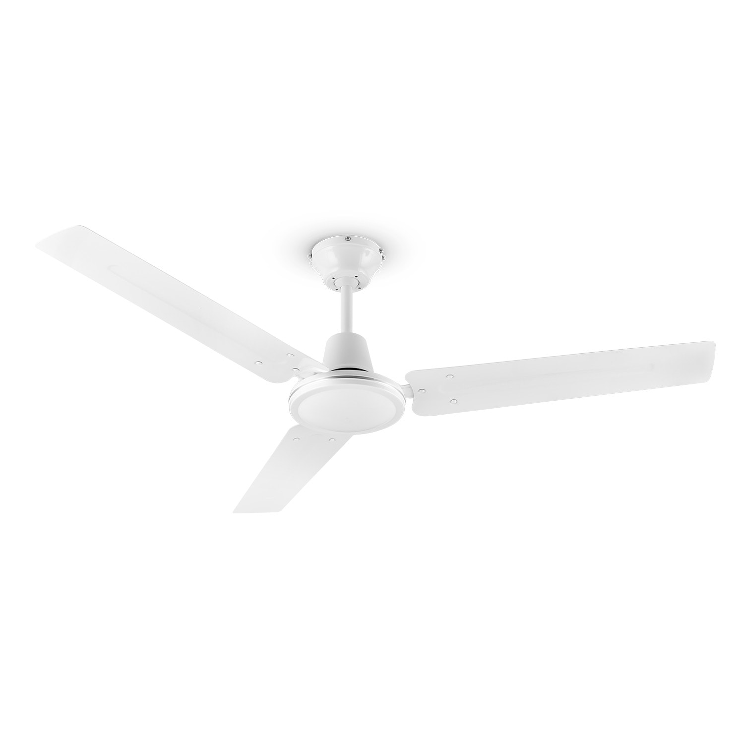 Klarstein Spin Doctor, bijeli, 55W, stropni ventilator, 122 cm, 3 krila, od nehrđajućeg čelika