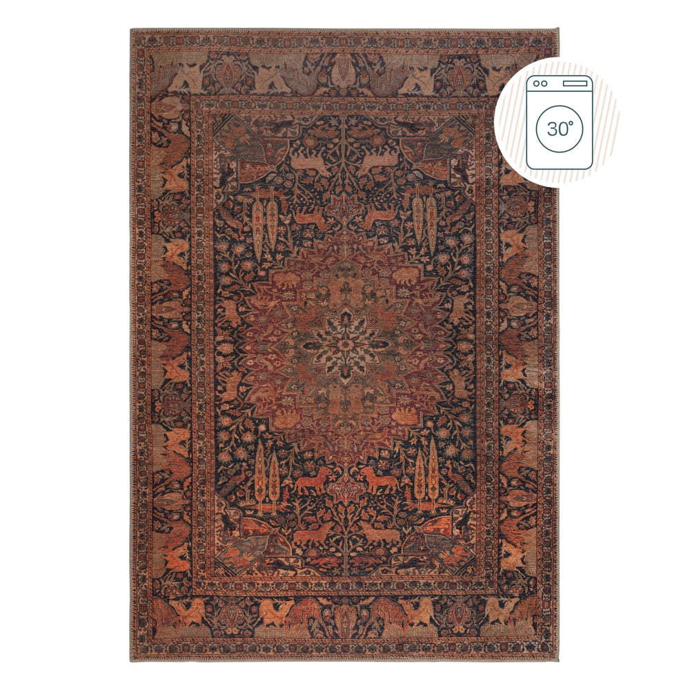 Bordo periv tepih 190x290 cm Nico Global – Flair Rugs