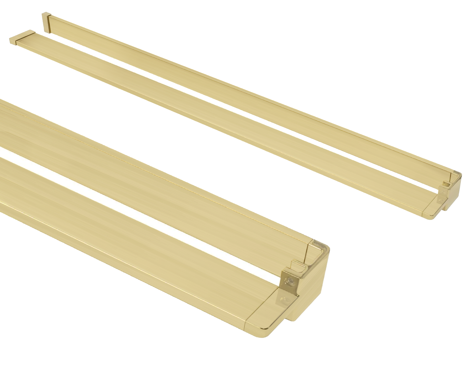 Polica sa vješalicom EVO GOLD BRUSH