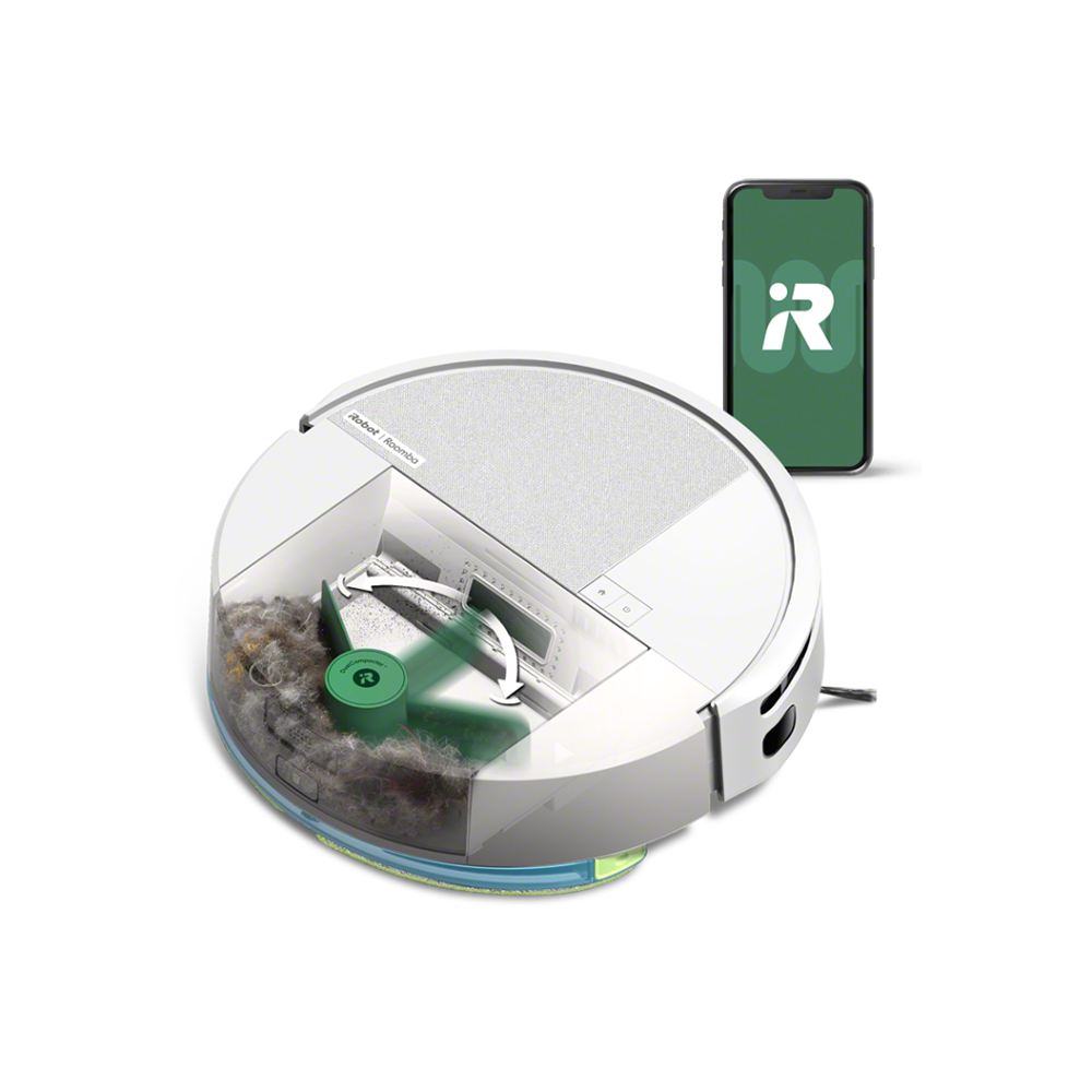iRobot robotski usisavač Roomba® 205 DustCompactor™ Combo Robot White