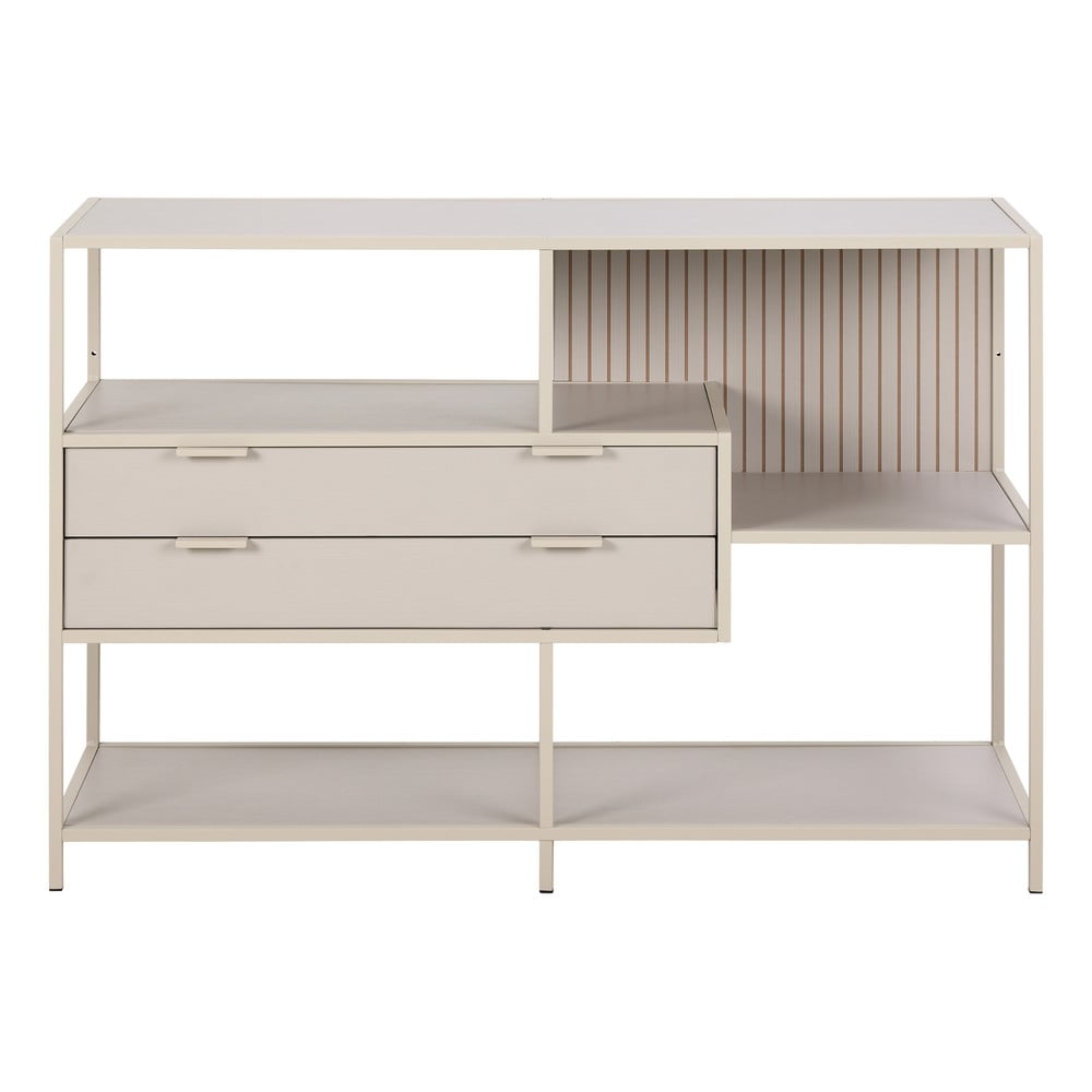 Siva biblioteka 114x78x35 cm Seaford – Actona