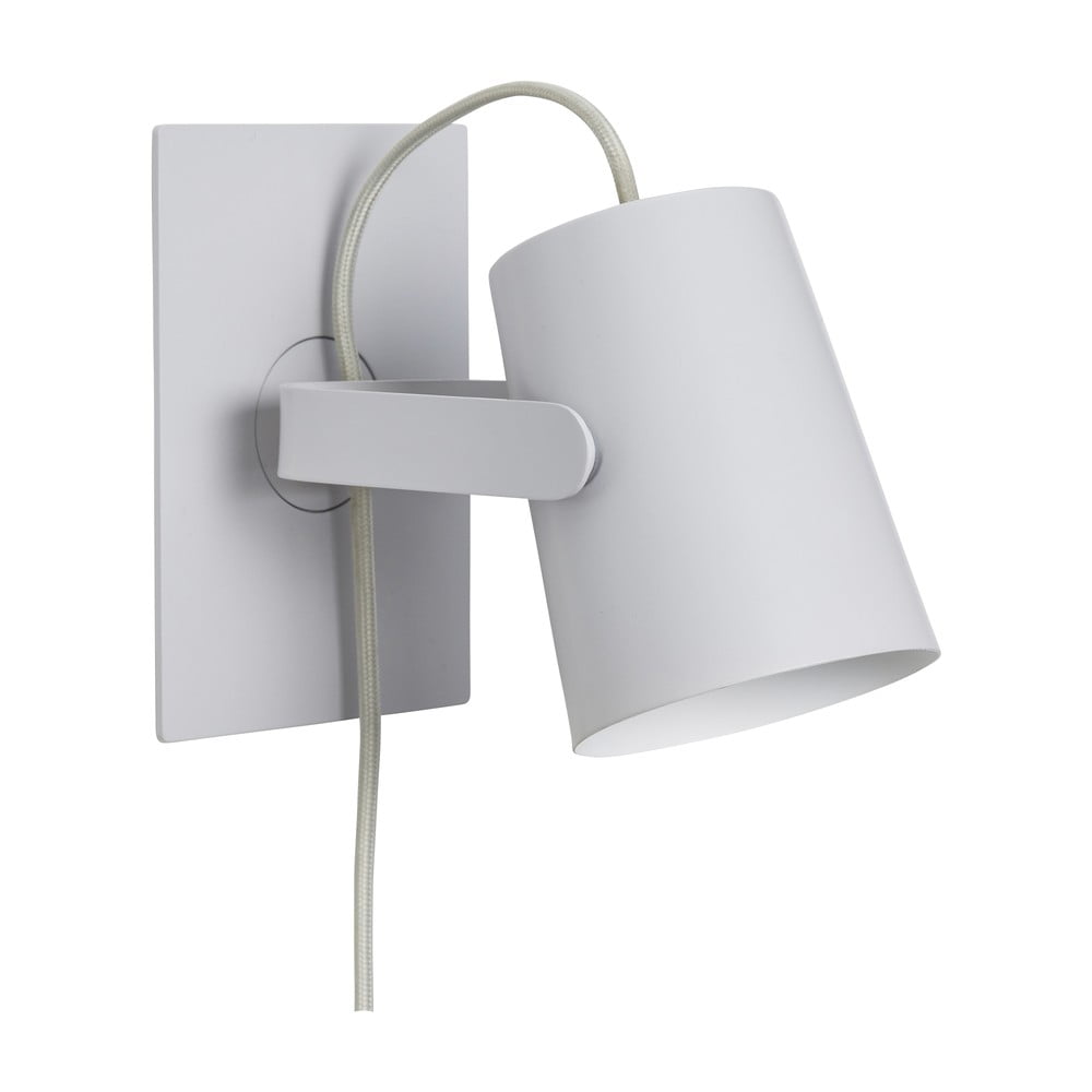 Svijetlo siva zidna lampa Ardent – Hübsch