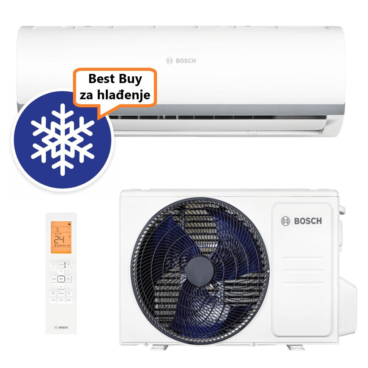 Bosch Klima Uređaj 3,6Kw Cl2000-Set 35 We