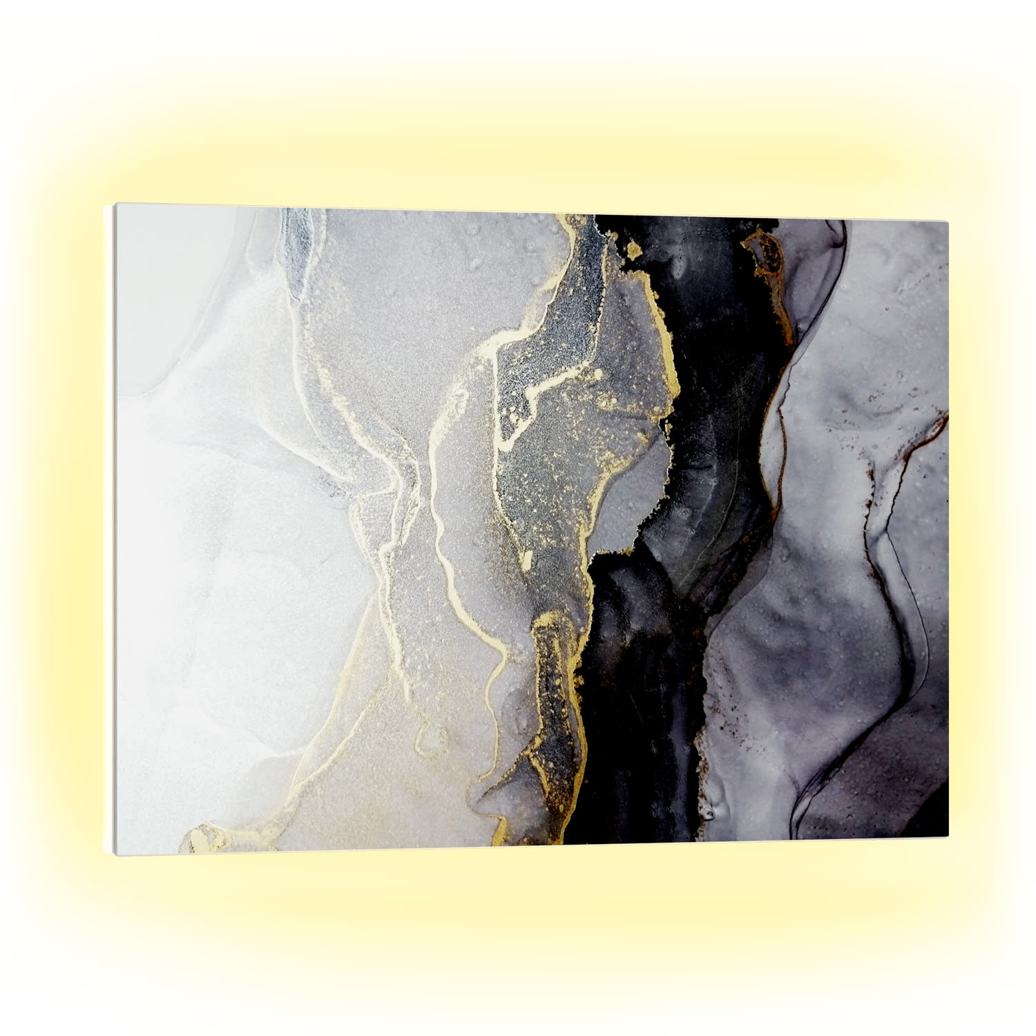 Klarstein Mojave 750 pametni grijač 2 u 1 infracrveni konvektor 85x60cm 750W RGB rasvjeta