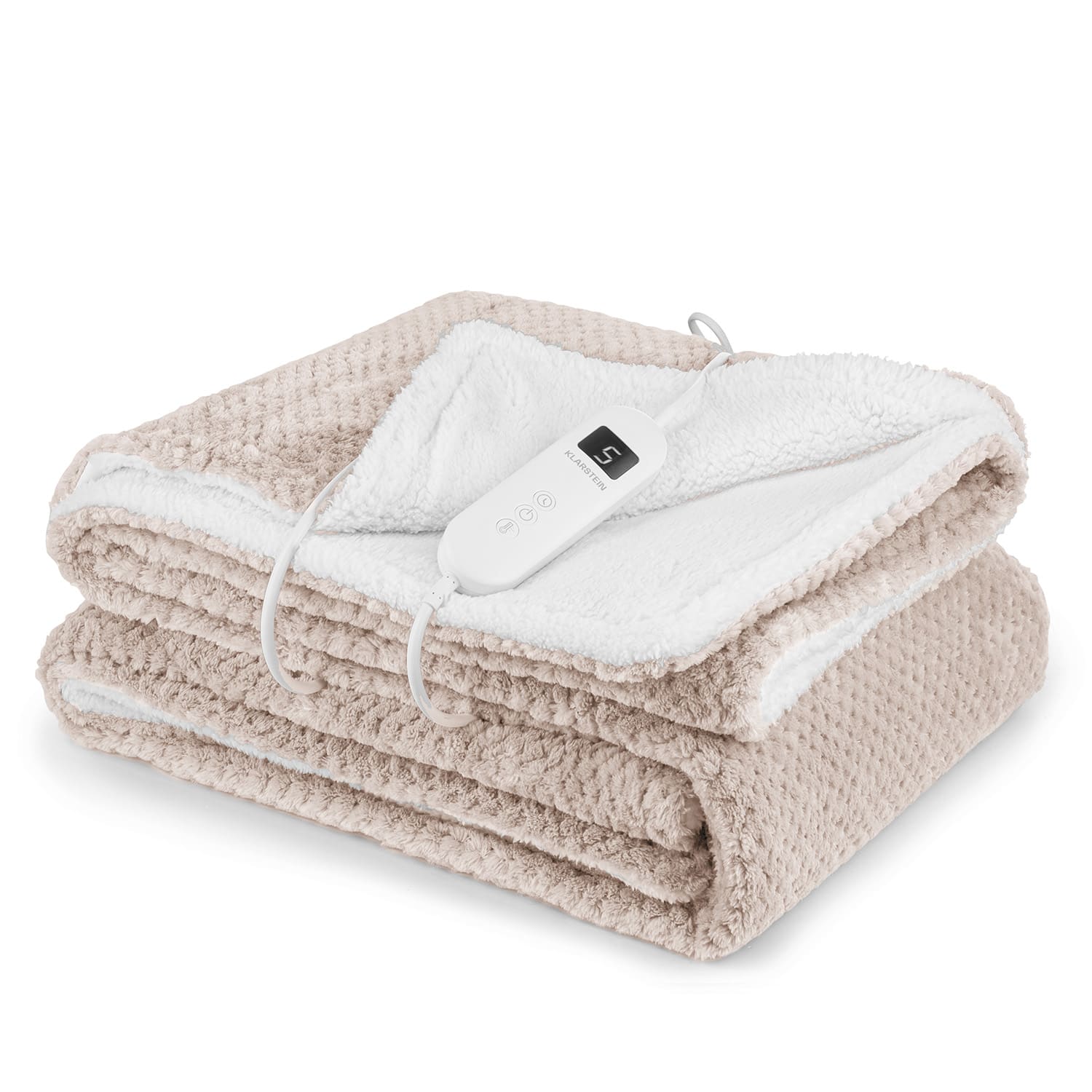 Klarstein DR Watson Deluxe XL, električna deka, 160 W, 9 stupnjeva grijanja, 180 x 130 cm