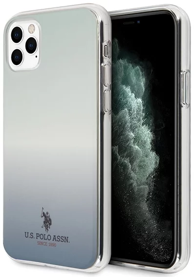Maska US Polo USHCN65TRDGLB iPhone 11 Pro Max blue Gradient Pattern Collection (USHCN65TRDGLB)