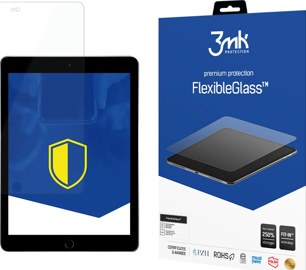 Zaštitno staklo 3MK FlexibleGlass iPad 5 2017 AIR/AIR2 9,7 Hybrid Glass