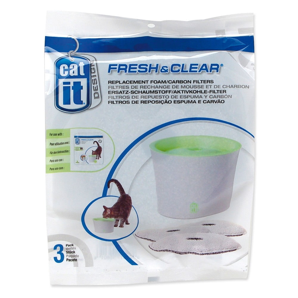 Filteri za pojilice u setu 3 kom za mačke Catit Fresh&Clear – Plaček Pet Products