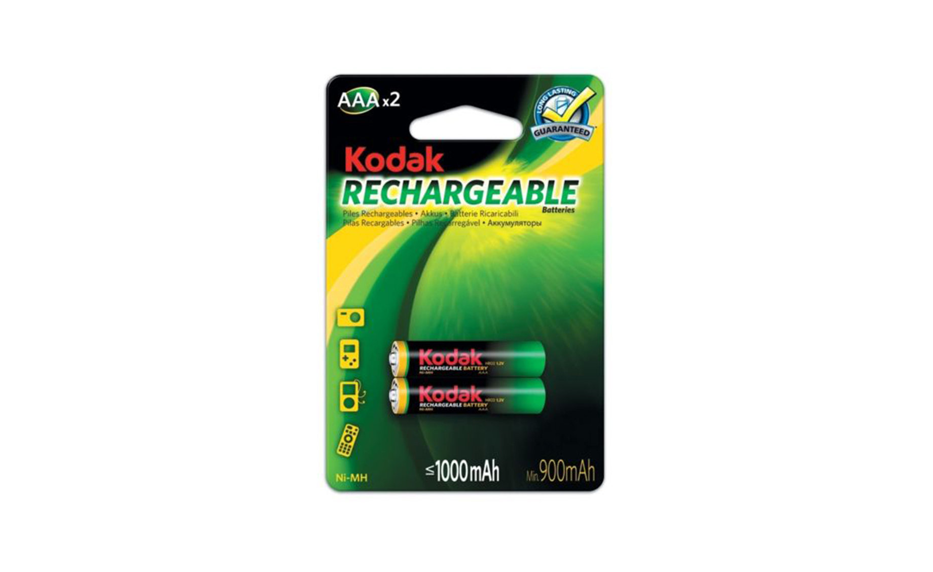 Kodak AAA 1000mAh punjive baterije,2kom