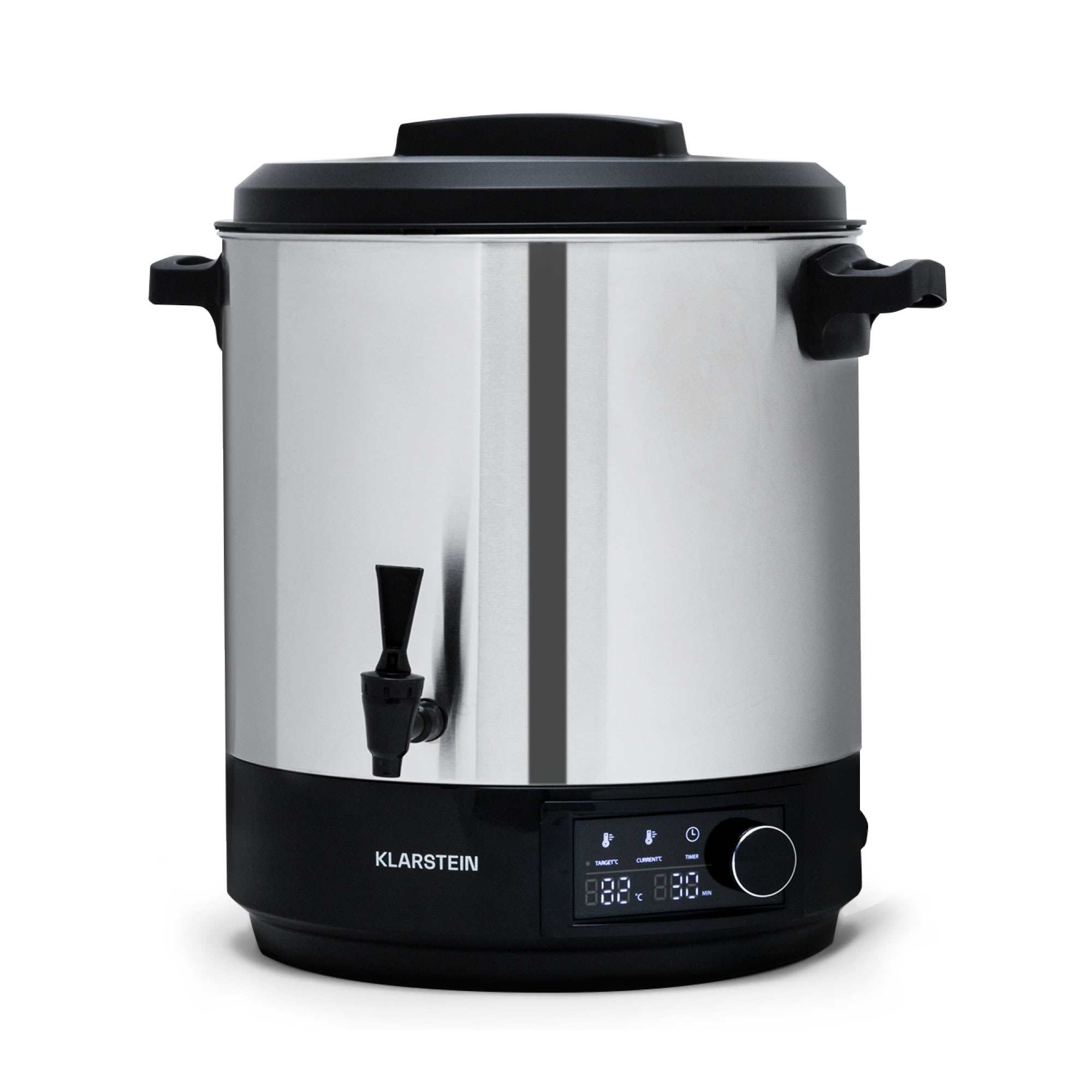 Klarstein Abbey 25, aparat za zakuhavanje, točionik, 25 L, 100 °C, 180 min, nehrđajući čelik