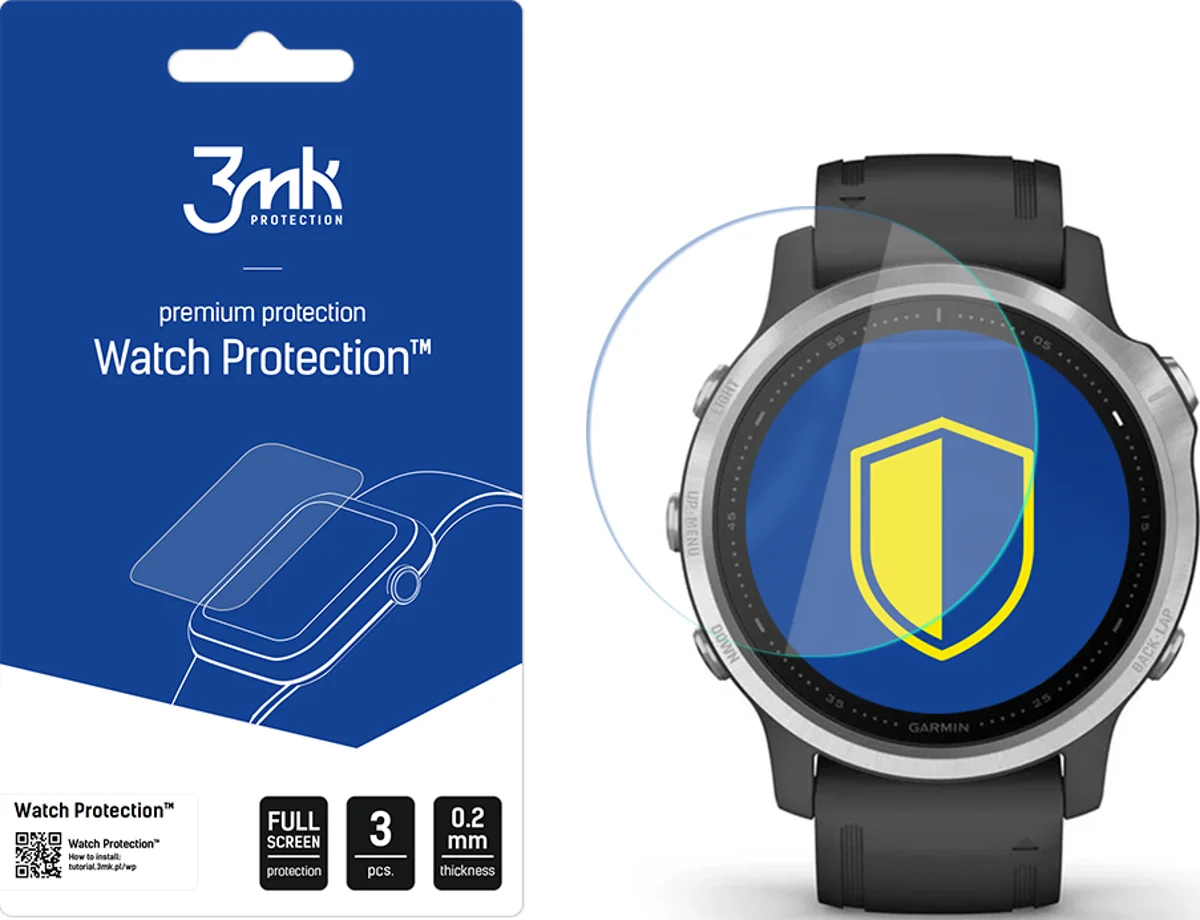 Zaštitno staklo 3MK Garmin Fenix 6s - 3mk Watch Protection FG