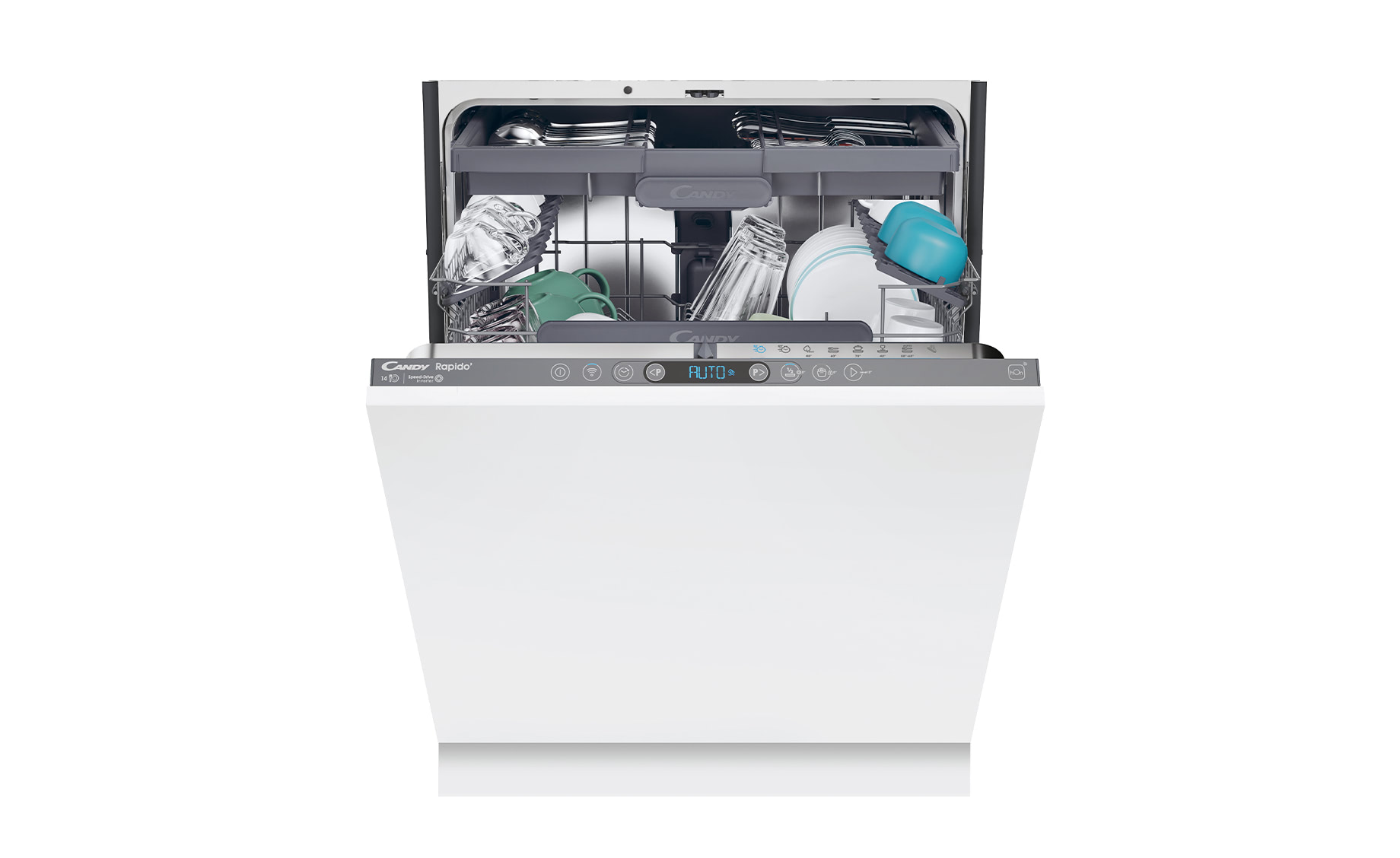 Candy CI 4C4F1A ugradbena perilica posuđa