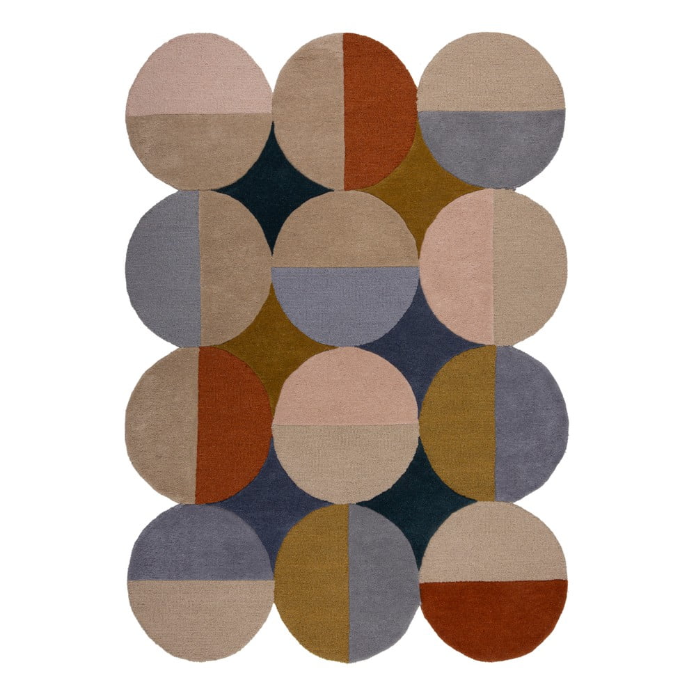 Ručno rađen vunen tepih 200x290 cm Mia Ellipse – Flair Rugs